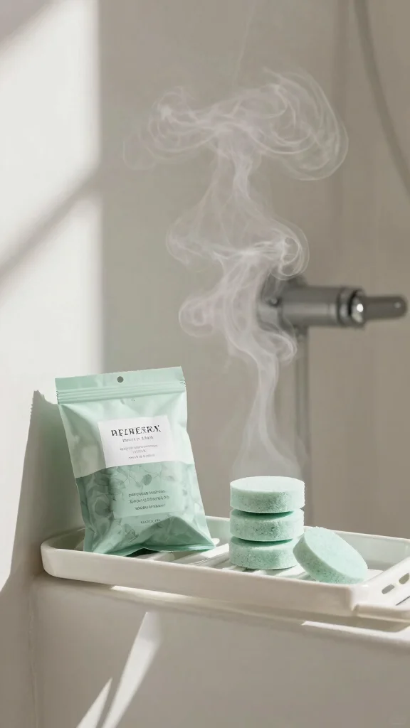 10 Eucalyptus Shower Head and Caddy Ideas for a Spa-Like Morning Routine - 9. Aromatherapy Shower Tablets 1