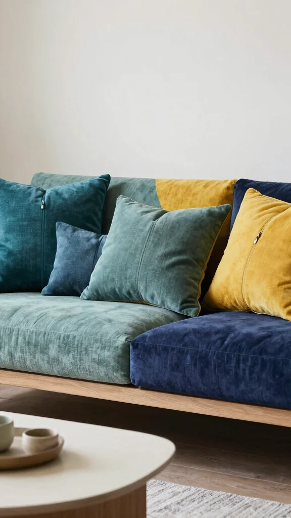 10 Invisible Zipper Pillow Ideas for a Clean Professional-Looking Finish - 2. Bold Geometric Patterns with Invisible Zippers 1