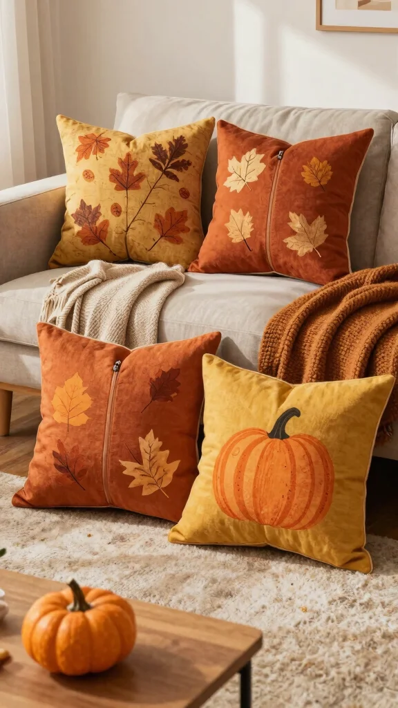 10 Invisible Zipper Pillow Ideas for a Clean Professional-Looking Finish - 9. Seasonal Pillows with Invisible Zippers 1