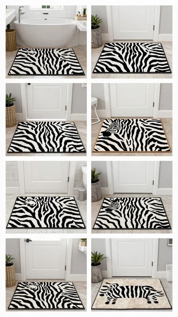 10 Zebra Print Bathroom Rug Ideas for a Bold Graphic Floor - Conclusion 1