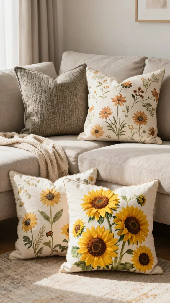 11 16x16 Pillow Styling Ideas for a Compact Versatile Home Accent - 4. Seasonal Swaps for Freshness 1
