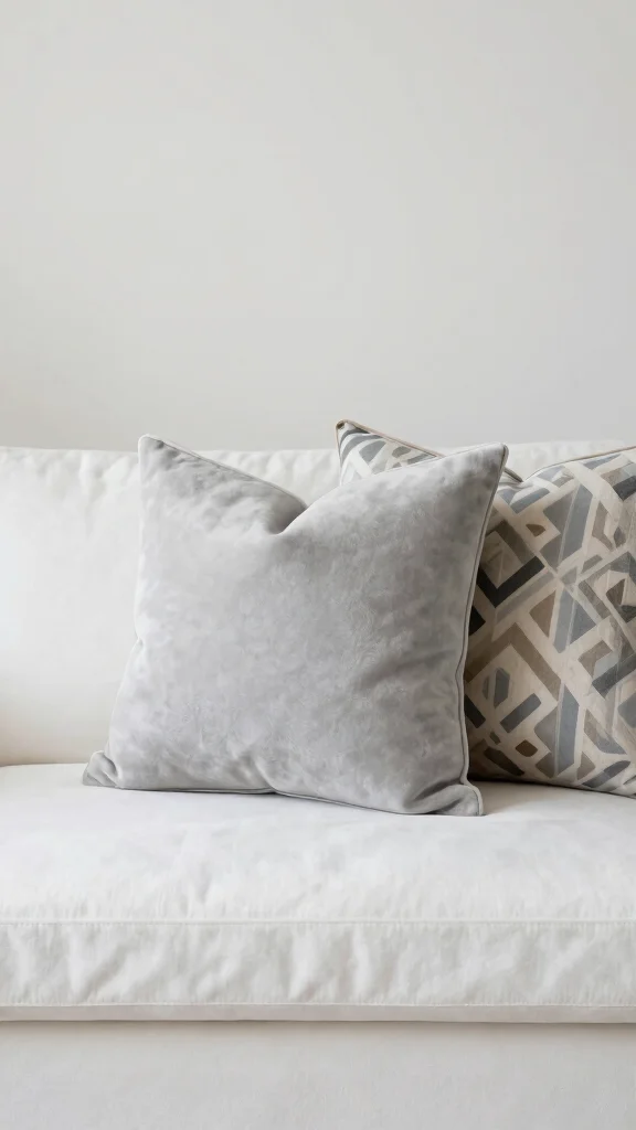 11 18x18 Couch Pillow Styling Ideas for a Classic Well-Proportioned Look - 7. The Minimalist Approach 1