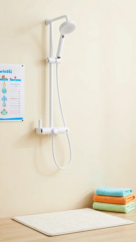 11 Adjustable Shower Head Ideas for Kids That Grow With Them - 4. Shower Head Safety Features 1