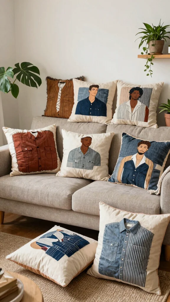 11 Pillow Ideas Made From Men's Shirts for a Meaningful Memory Gift - Conclusion 1