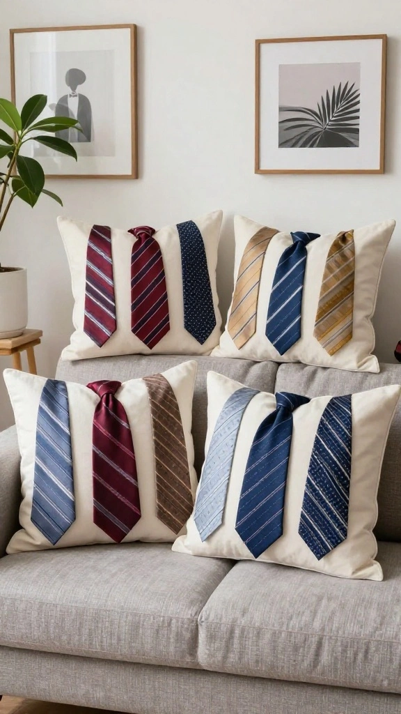 11 Pillow Ideas Made From Men's Ties for a Unique Heirloom Keepsake - Conclusion 1