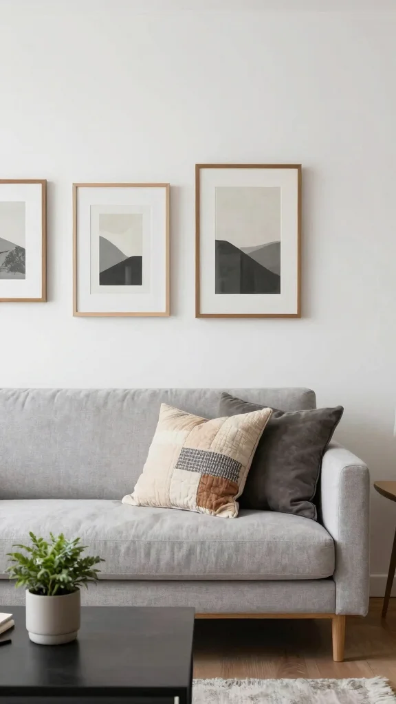 11 Pillow Ideas Made From Old Quilts for a Beautiful Upcycled Home Accent - 4. Minimalist Modern Pillow 1