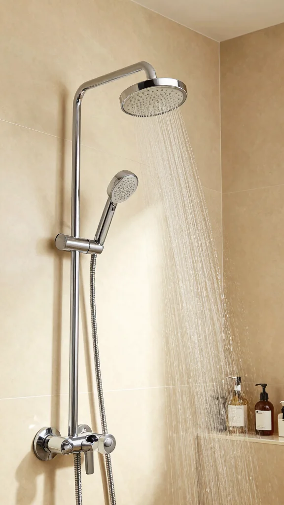 11 Shower Head Ideas for Small Stalls That Maximize Space and Pressure - 4. High-Pressure Shower Heads for a Powerful Experience 1
