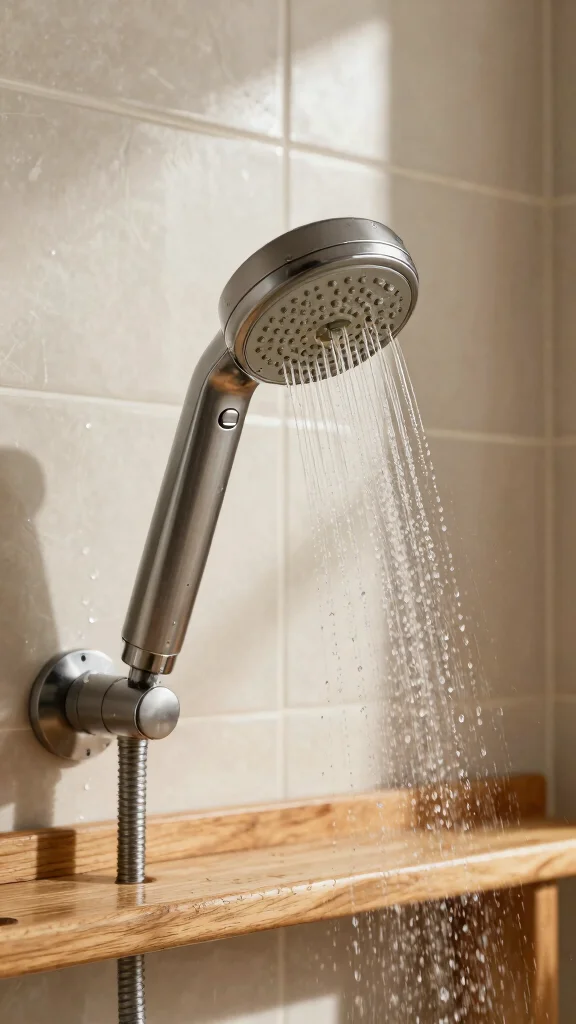 11 Shower Head Over Bench Ideas for Accessible Relaxing Seated Showers - 1. Adjustable Shower Head for Versatility 1