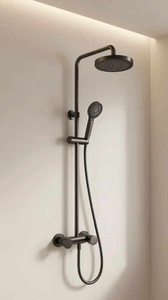 11 Shower Ideas With 3 Shower Heads for the Ultimate Home Spa - 6. The Allure of Adjustable Shower Heads 1