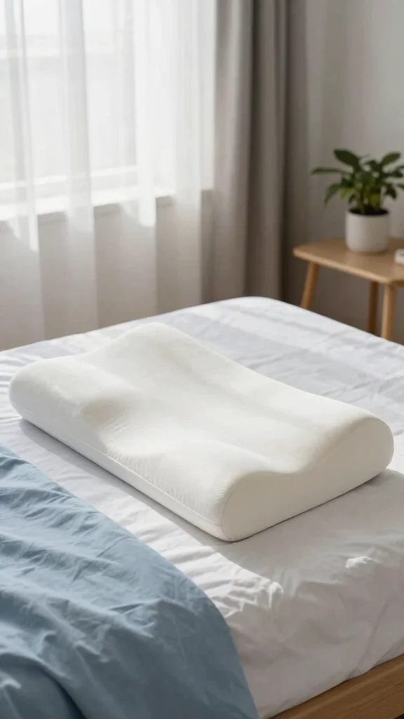 11 Twin XL Pillow Ideas for Dorm Rooms and Single Beds - 5. Memory Foam Pillows 1