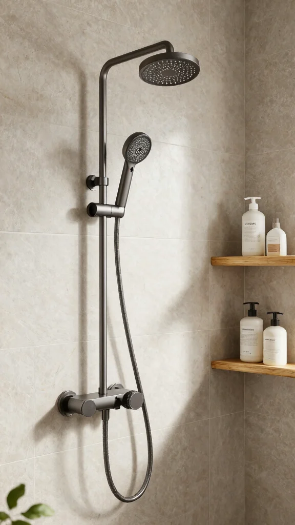 11 Two Shower Heads on the Same Wall Ideas for a Balanced Shower - 8. Eco-Friendly Options 1
