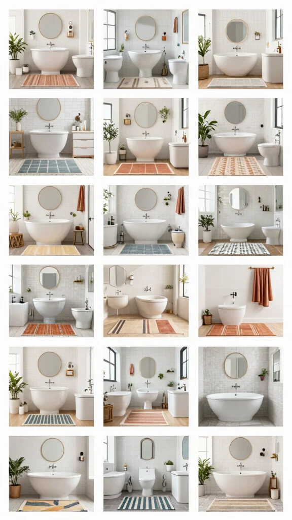 12 Bathroom Rug and Towel Color Palette Ideas for a Cohesive Look - Conclusion 1