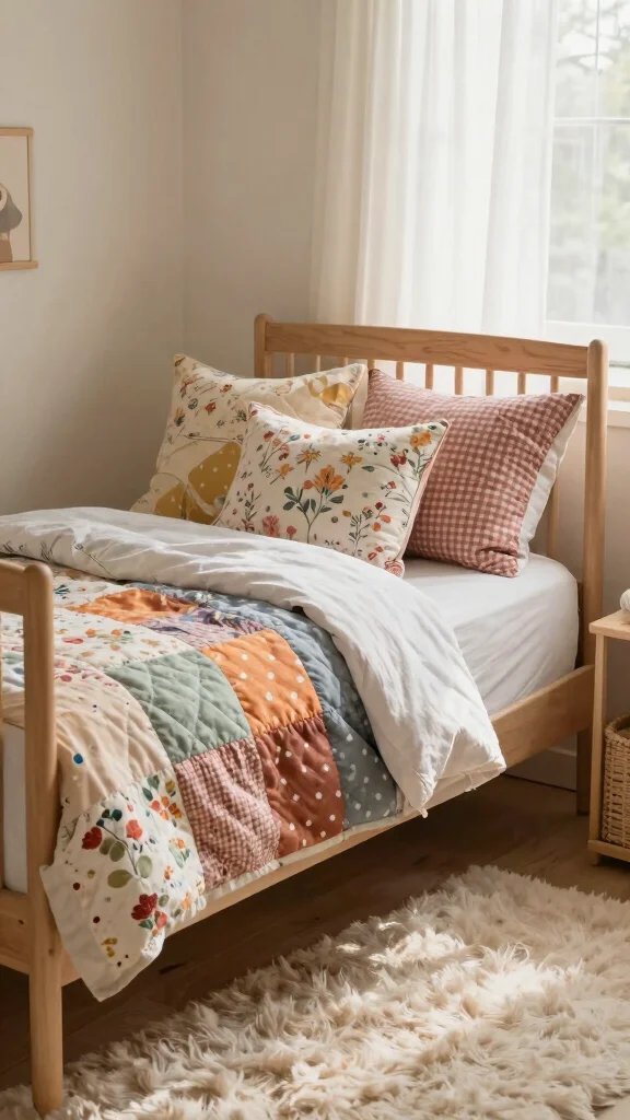 12 Handmade Pillow Ideas for One-of-a-Kind Personal Home Decor - 5. Quilted Patchwork Pillows 1