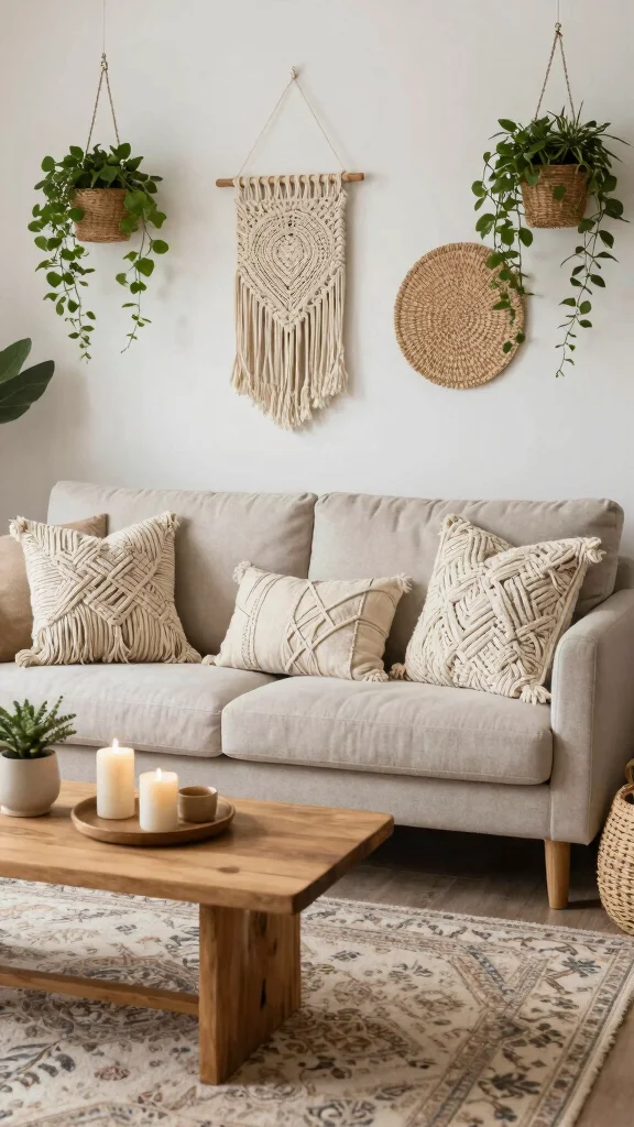 12 Handmade Pillow Ideas for One-of-a-Kind Personal Home Decor - 7. Eco-Chic Macramé Pillows 1