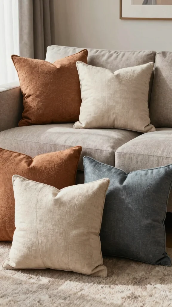 12 Japandi Pillow Ideas for a Calm Minimal Beautifully Layered Home - 10. Pillow Arrangement Techniques 1