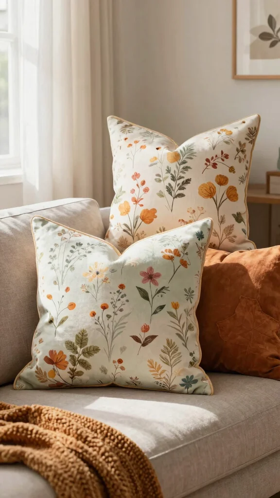 12 Japandi Pillow Ideas for a Calm Minimal Beautifully Layered Home - 11. Seasonal Pillow Swaps 1