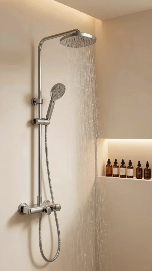 12 Master Bath Double Shower Head Ideas for a Couples' Shower - 12. Incorporating Aromatherapy Elements 1