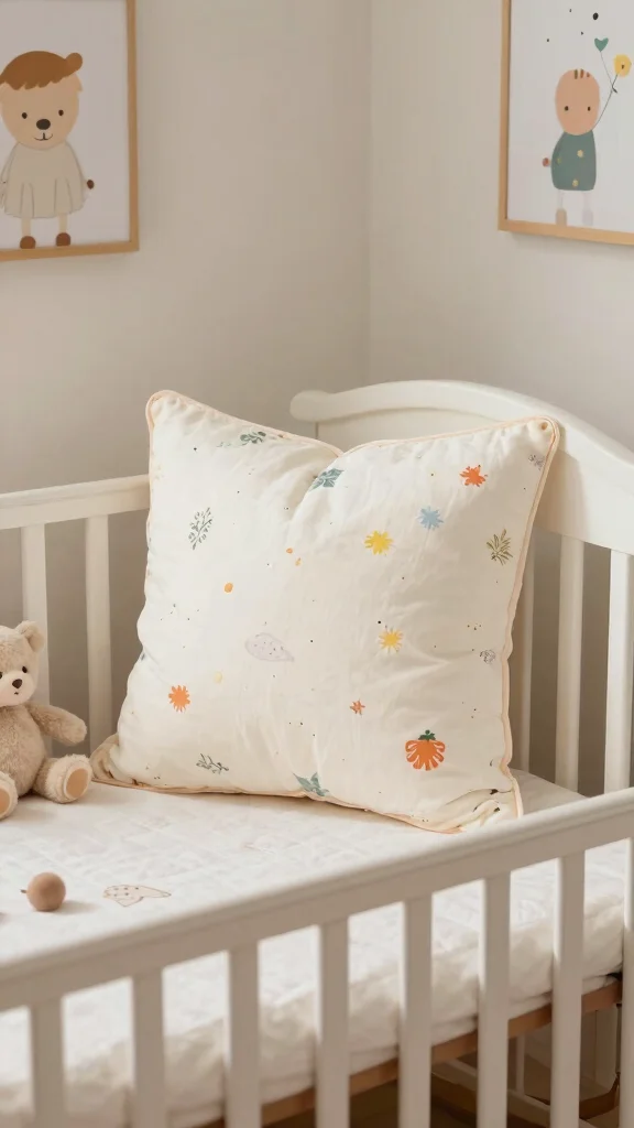 12 Memory Pillow Ideas Made From Old Shirts for a Sentimental Keepsake - 5. Personalized Baby Clothes Pillow 1