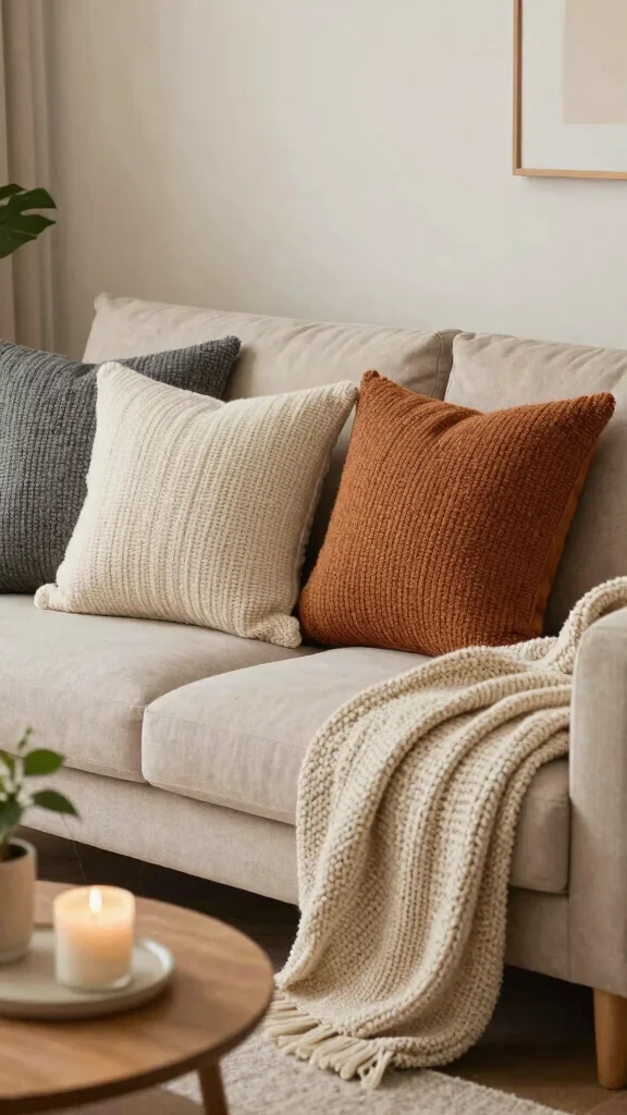 12 Pillow Sewing Ideas for Handmade Covers, Inserts, and Shapes - 2. Upcycled Sweater Pillows 1