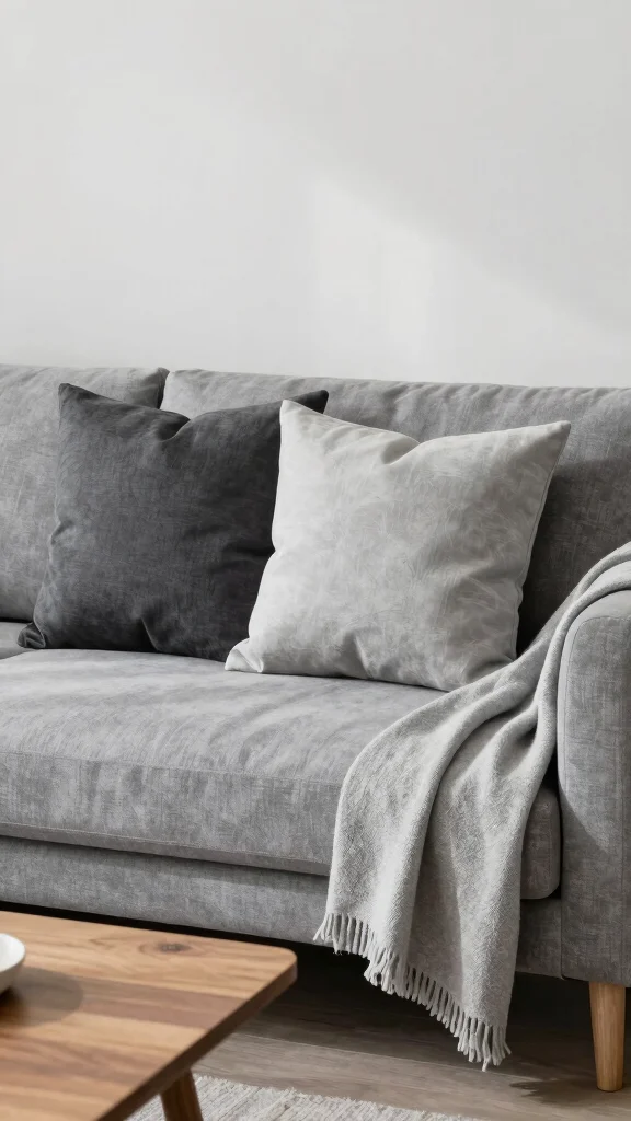 12 Set of 2 Pillow Ideas for Paired Coordinated Couch or Bed Styling - 6. Monochromatic Magic 1