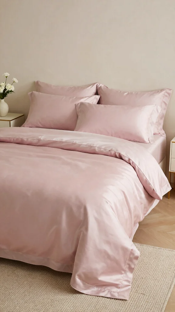 12 Set of 2 Pillow Ideas for Paired Coordinated Couch or Bed Styling - 7. Luxurious Silk and Satin 1