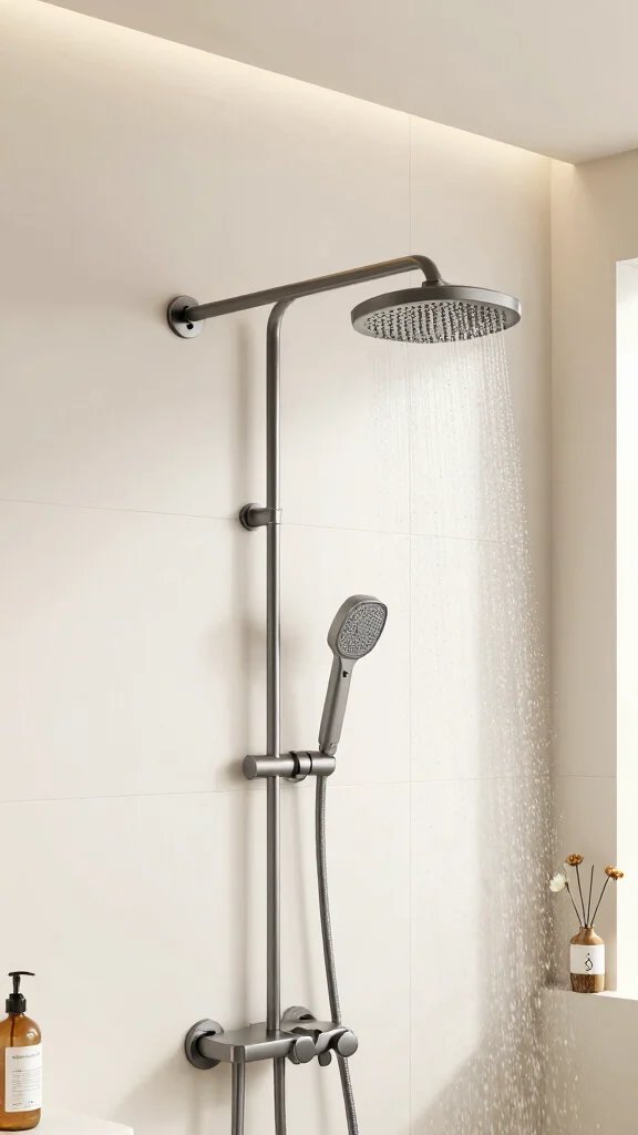 12 Shower Head Installation Ideas and Tips for a DIY Bathroom Upgrade - 10. Install a Shower Head Support Bar 1