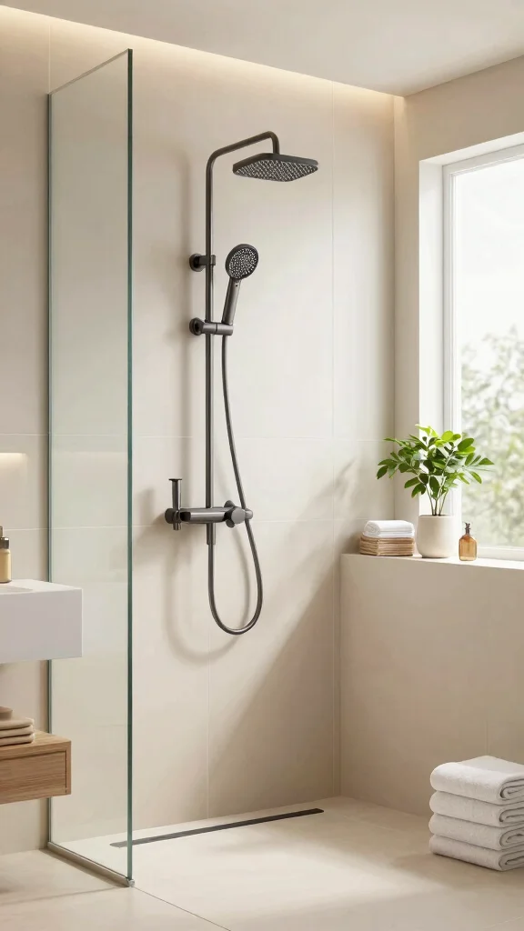 12 Shower Head Installation Ideas and Tips for a DIY Bathroom Upgrade - 8. Achieve a Spa-Like Experience with Multi-Function Shower Heads 1