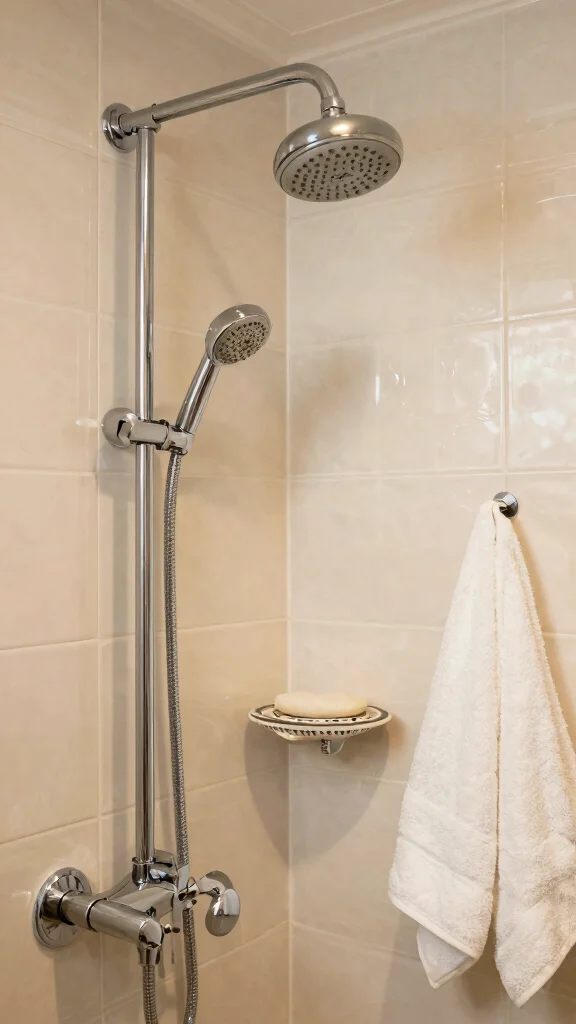 12 Shower Head Upgrade Ideas That Transform Your Daily Shower - 12. Classic Chrome Shower Heads for Timeless Appeal 1