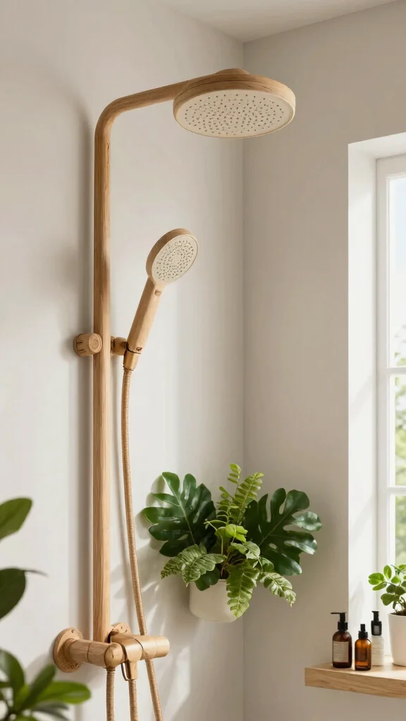 12 Shower Head Upgrade Ideas That Transform Your Daily Shower - 5. Eco-Friendly Shower Heads for Sustainable Living 1