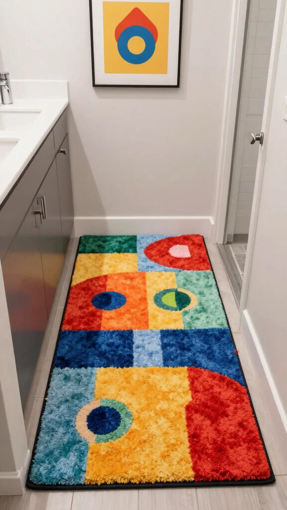 12 Small Bathroom Rug Ideas That Maximize Style Without Overwhelming - 12. Customizable Rugs 1