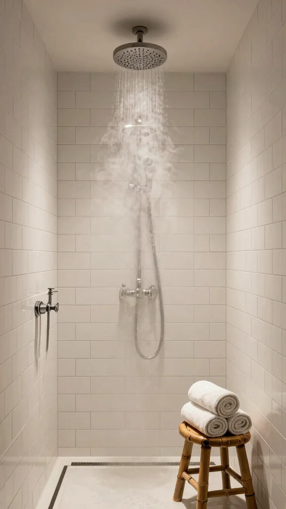 12 Small Shower Head Ideas for Compact Stalls and Tight Bathrooms - 1. Rainfall Shower Head 1
