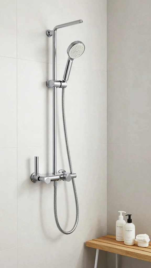 12 Small Shower Head Ideas for Compact Stalls and Tight Bathrooms - 3. Compact Hand-Held Shower Heads 1
