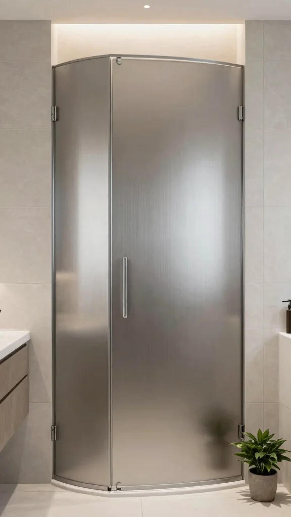 12 Small Shower Head Ideas for Compact Stalls and Tight Bathrooms - 4. Space-Saving Shower Panels 1