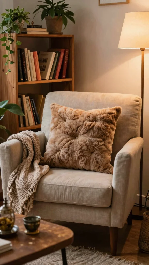 12 Vintage Pillow Ideas for a Nostalgic Collected Character-Rich Home - 2. Tufted Wool Pillows 1