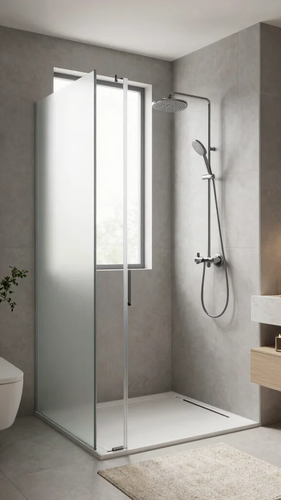 12 Walk-In Shower Ideas With 2 Shower Heads for a Spa-Like Experience - 1. The Modern Minimalist Retreat 1