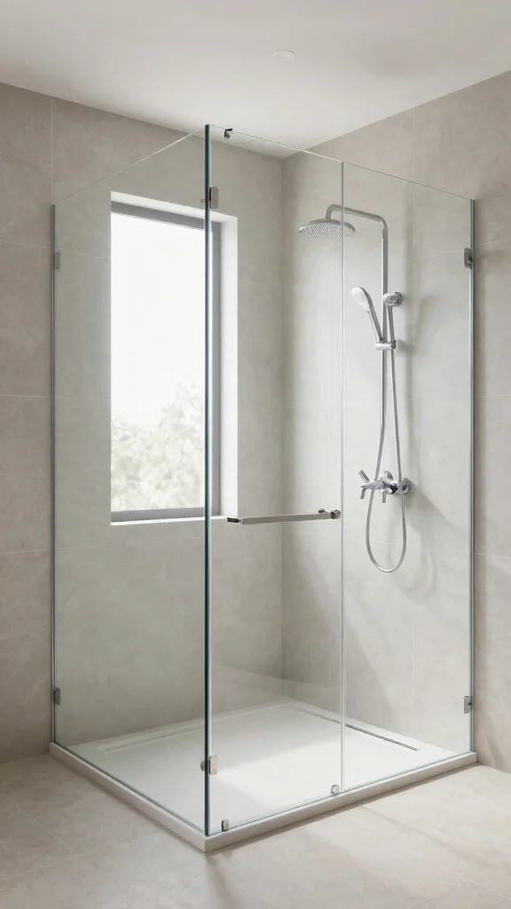 12 Walk-In Shower Ideas With 2 Shower Heads for a Spa-Like Experience - 6. Open and Airy Designs 1
