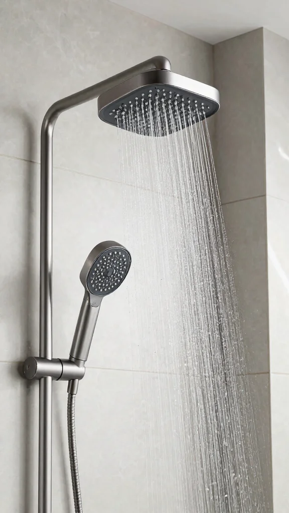 13 Bathroom Shower Head Ideas to Upgrade Your Daily Shower Experience - 6. Multi-Function Shower Heads: Customize Your Experience 1