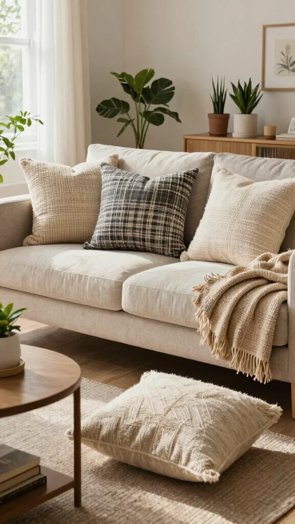 13 Pillow Cover Ideas for a Quick Affordable Room Refresh - 10. Recycled Materials 1