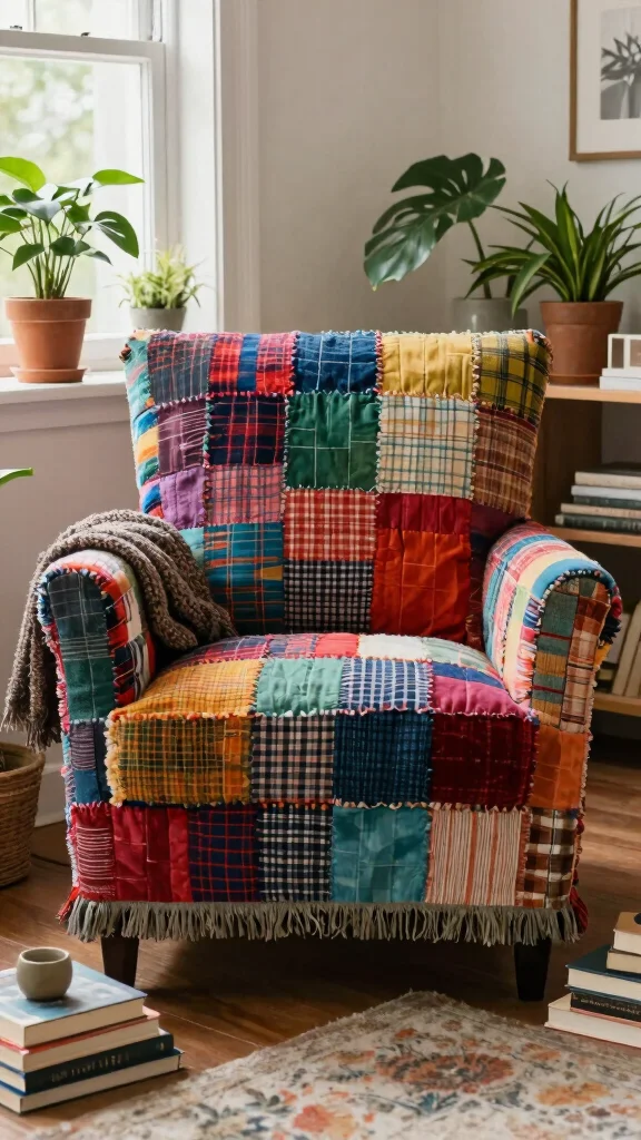 13 Pillow Cover Ideas for a Quick Affordable Room Refresh - 11. Patchwork Charm 1