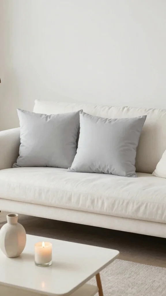 13 Pillow Cover Ideas for a Quick Affordable Room Refresh - 12. Minimalist Styles 1