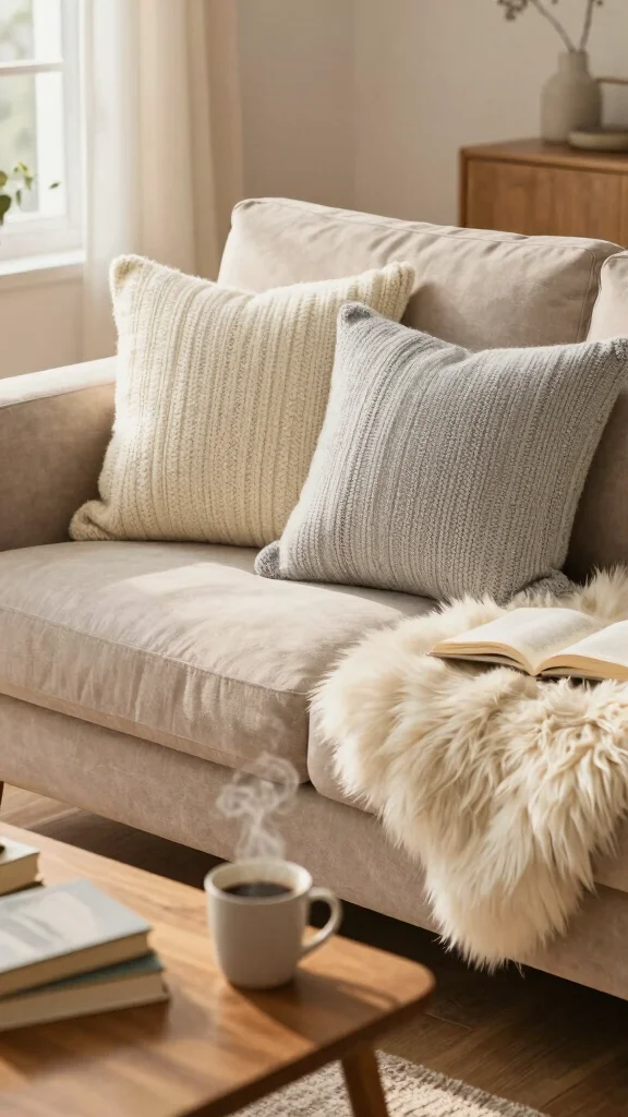 13 Pillow Cover Ideas for a Quick Affordable Room Refresh - 5. Textured Knits 1