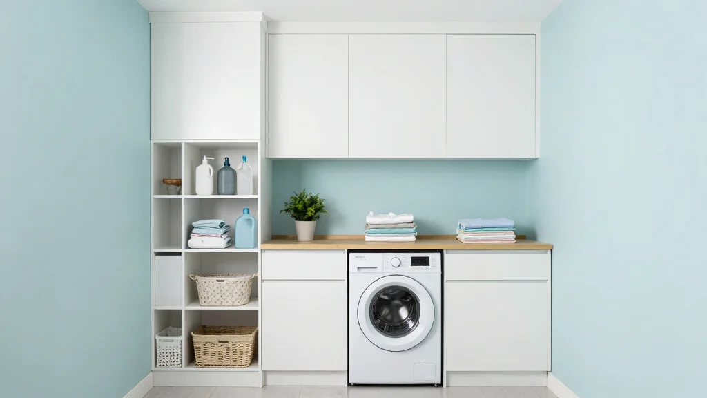 16 Laundry Room Storage Cabinet Ideas for Small Spaces – homeeastvillage.com