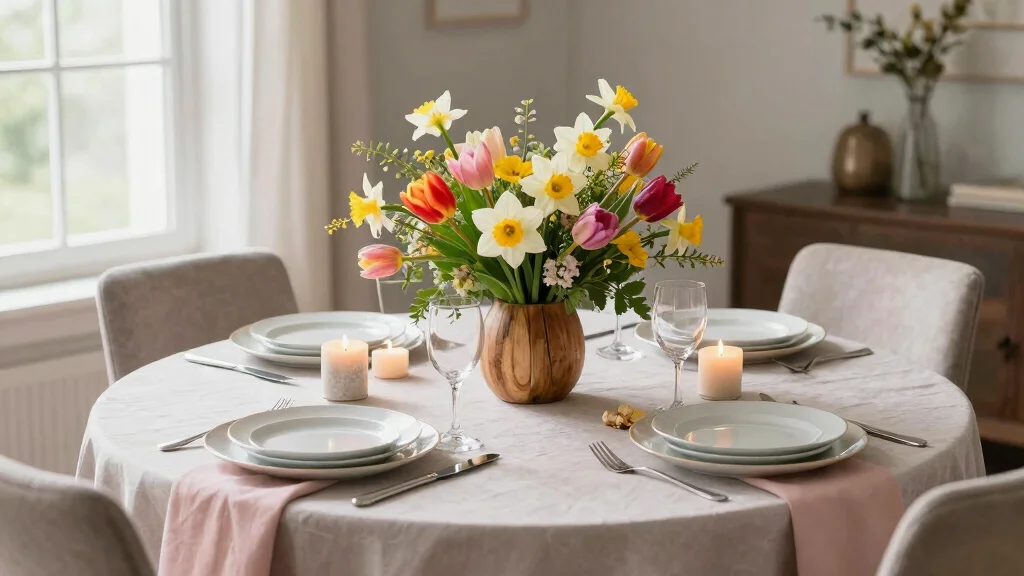 13 Dining Room Table Centerpiece Ideas for Every Season and Style - hiomedecor.com