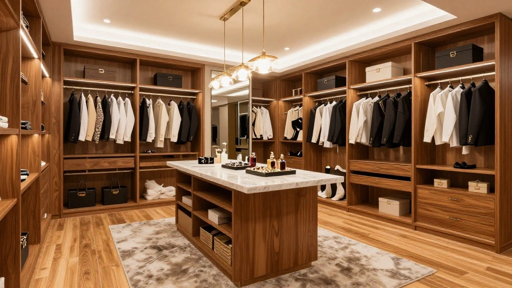 11 Walk-in Closet Ideas With an Island That Look Like a Boutique - rfhomemark.com