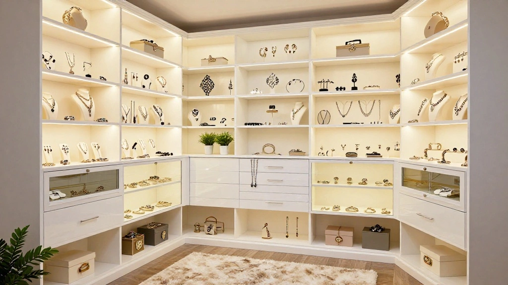 12 Walk-in Closet Jewelry Storage Ideas From Drawers to Display - rfhomemark.com