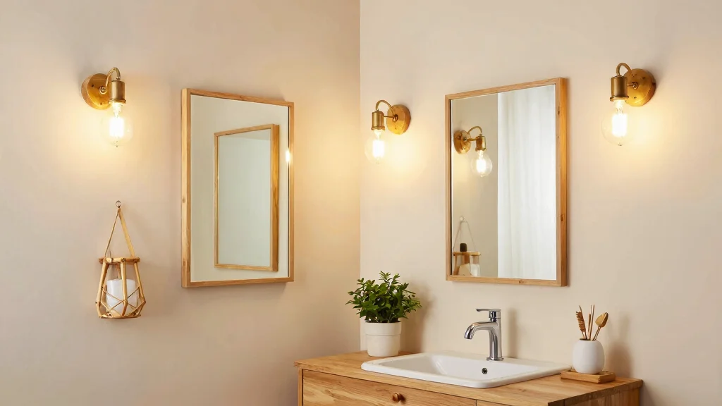 12 Bathroom Vanity Light Ideas That Flatter Without the Glare - hiomedecor.com